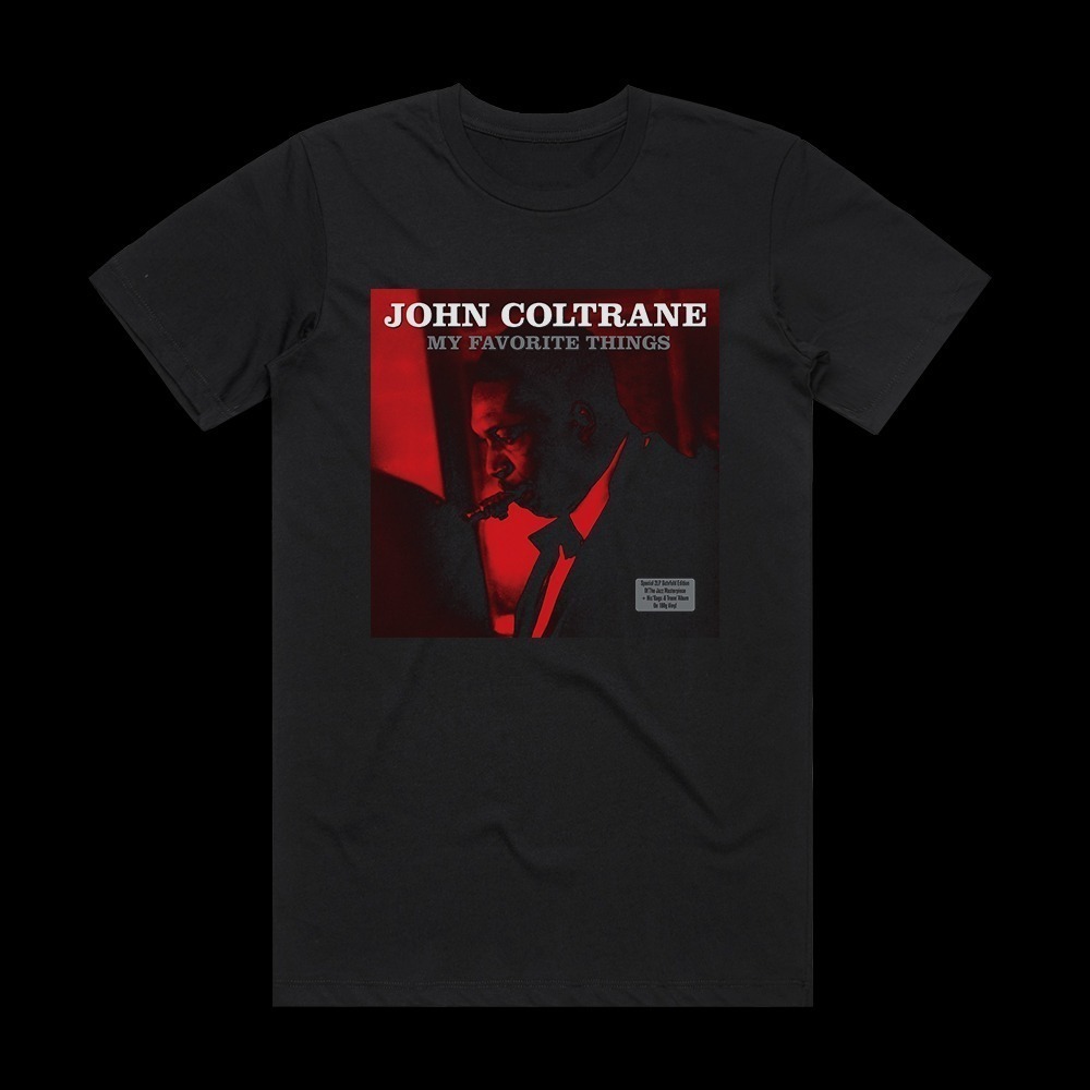 John Coltrane My Favourite Things 1 Album Cover T-Shirt Black